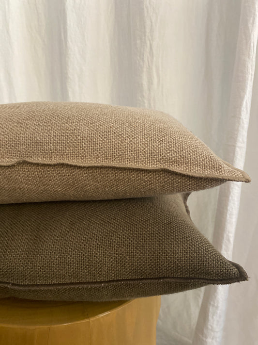 Maison de Vacances cushion Stone Wahed Wabi Sabi Linen 40x60cm