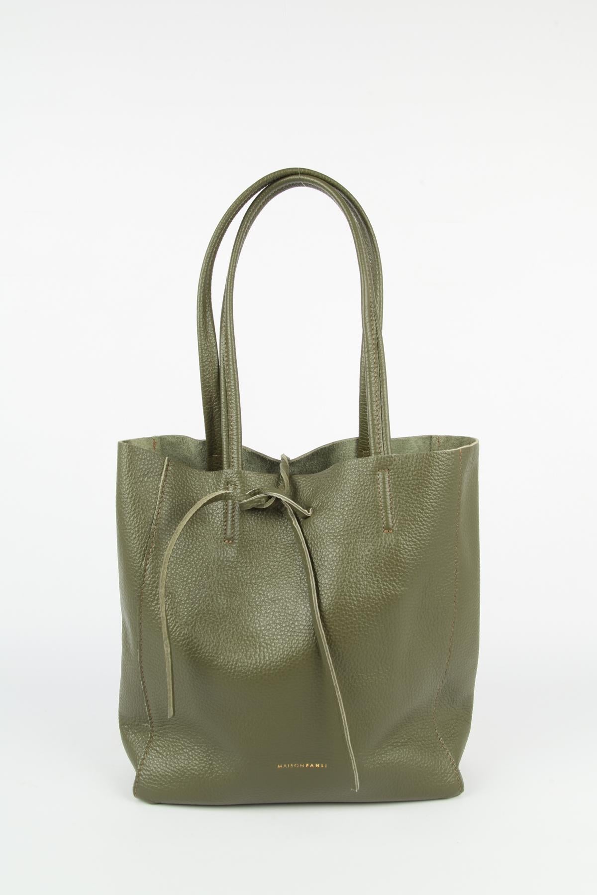 MAISON FANLI Medium Tote Khaki
