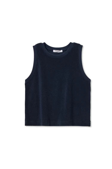 PWT Esther Loop Terry Tank Navy