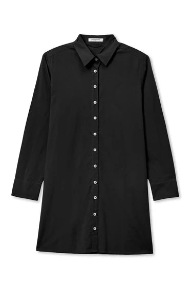 PWT Felicia Poplin Shirt Dress Black