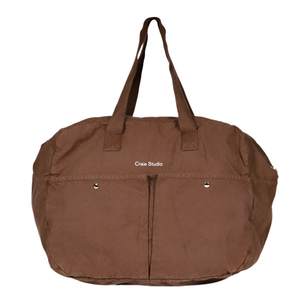 Craie Studio Weekend Bag Recycled Washed Cotton
