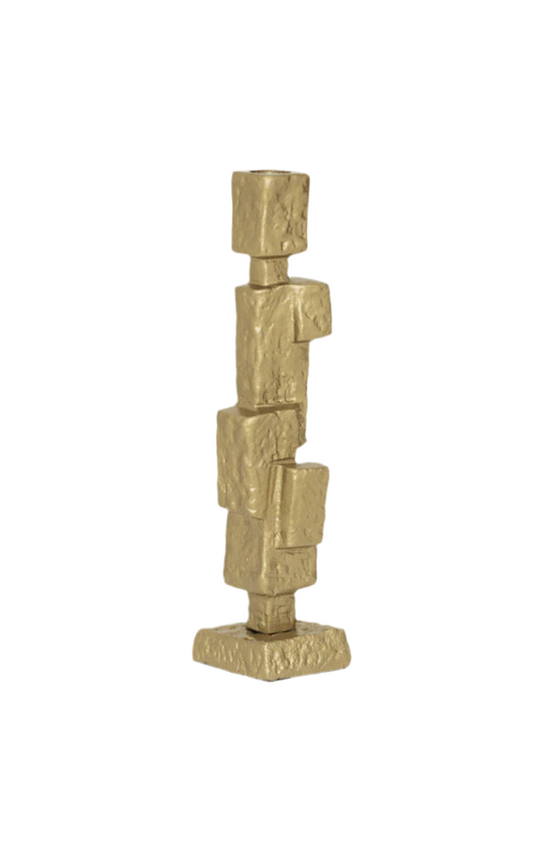 UNC Candle Holder Mona Gold metal