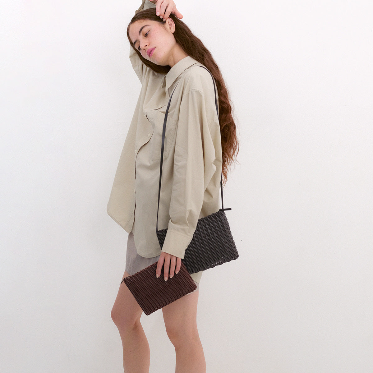 Palorosa Small Clutch Chocolate