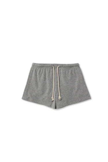 PWT Summer Loop Terry Short Heather Grey