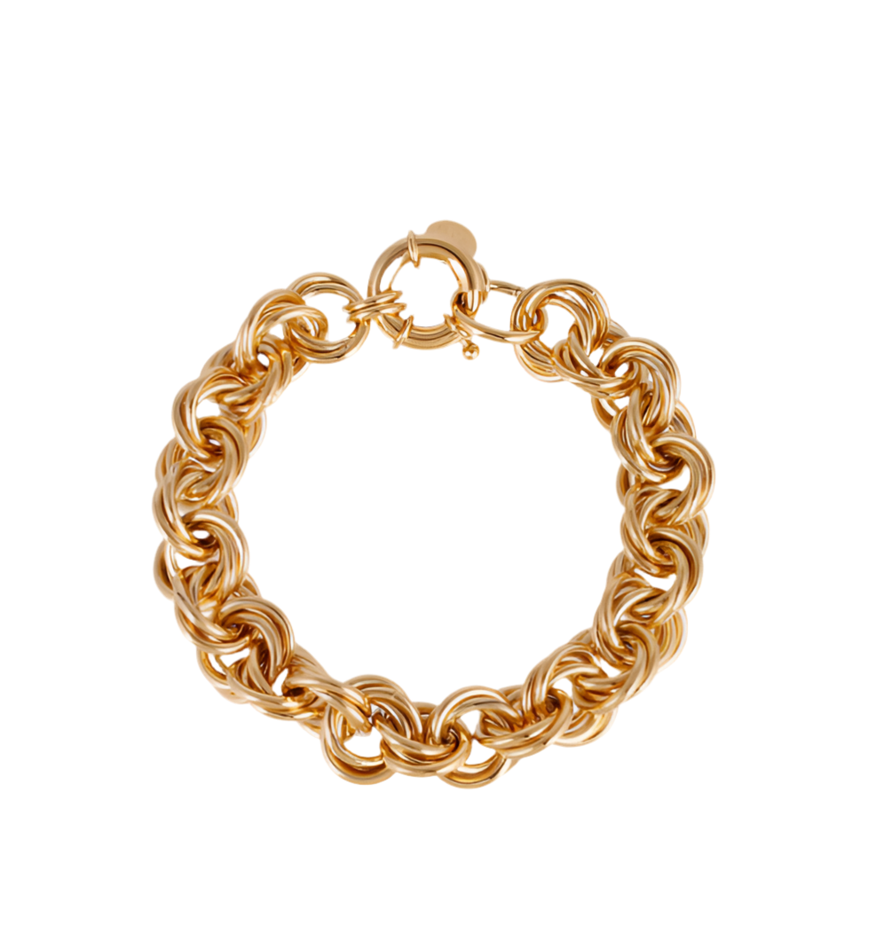 Gas Bijoux Maille Entrecroise Bracelet