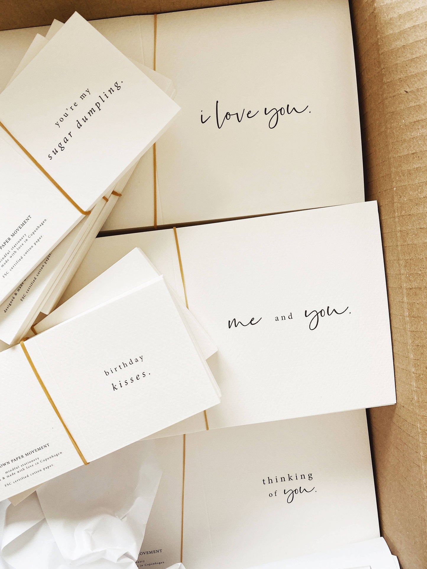 Card - birthday kisses