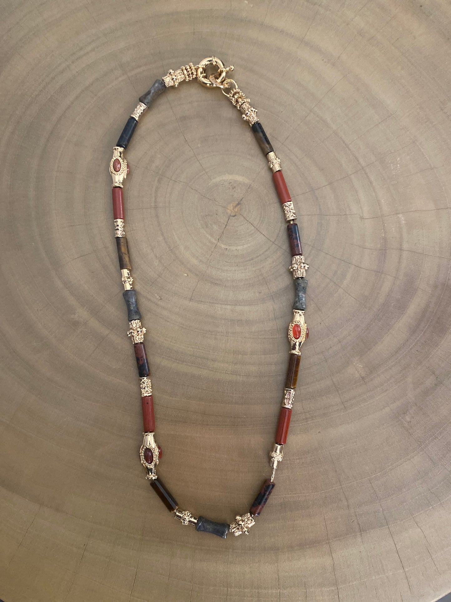 Gas Bijoux Necklace Kali Bis Terracotta