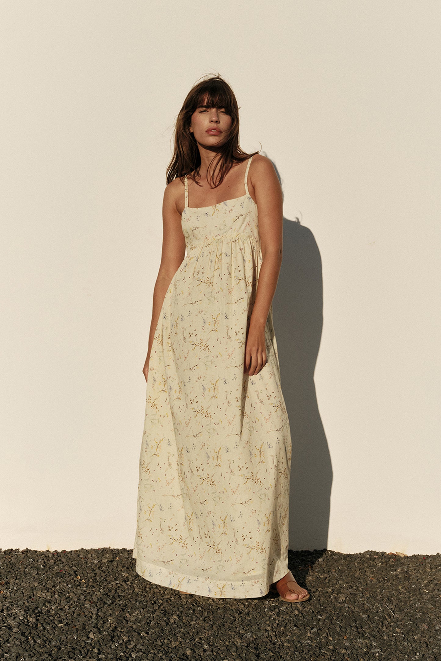Indi and Cold Organic Cotton Dress Vanilla