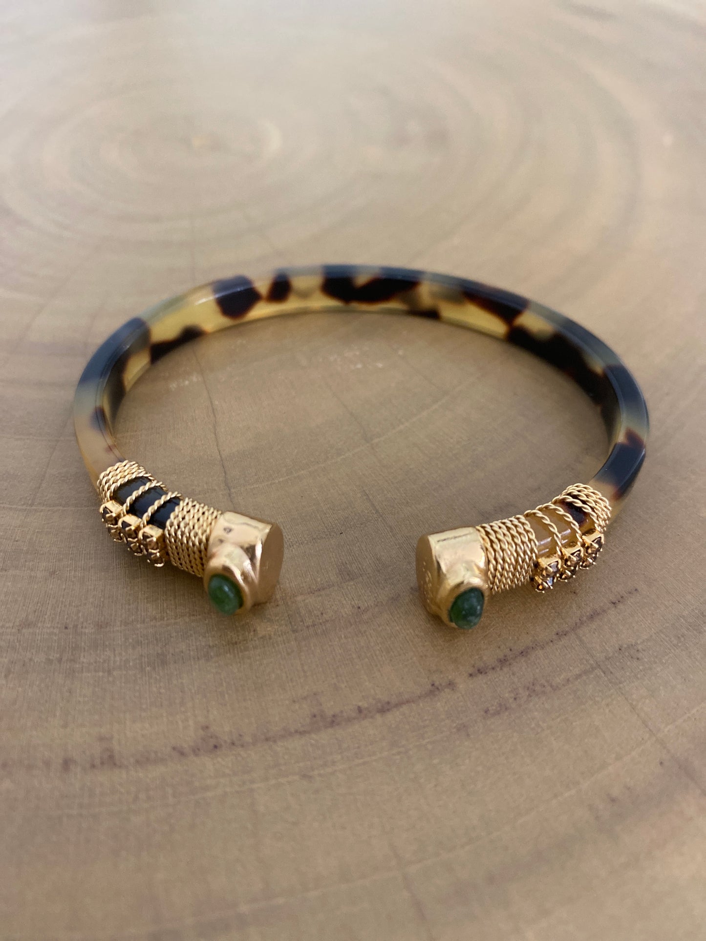 Gas Bijoux Bracelet Sarina Bis Tortoise/Green