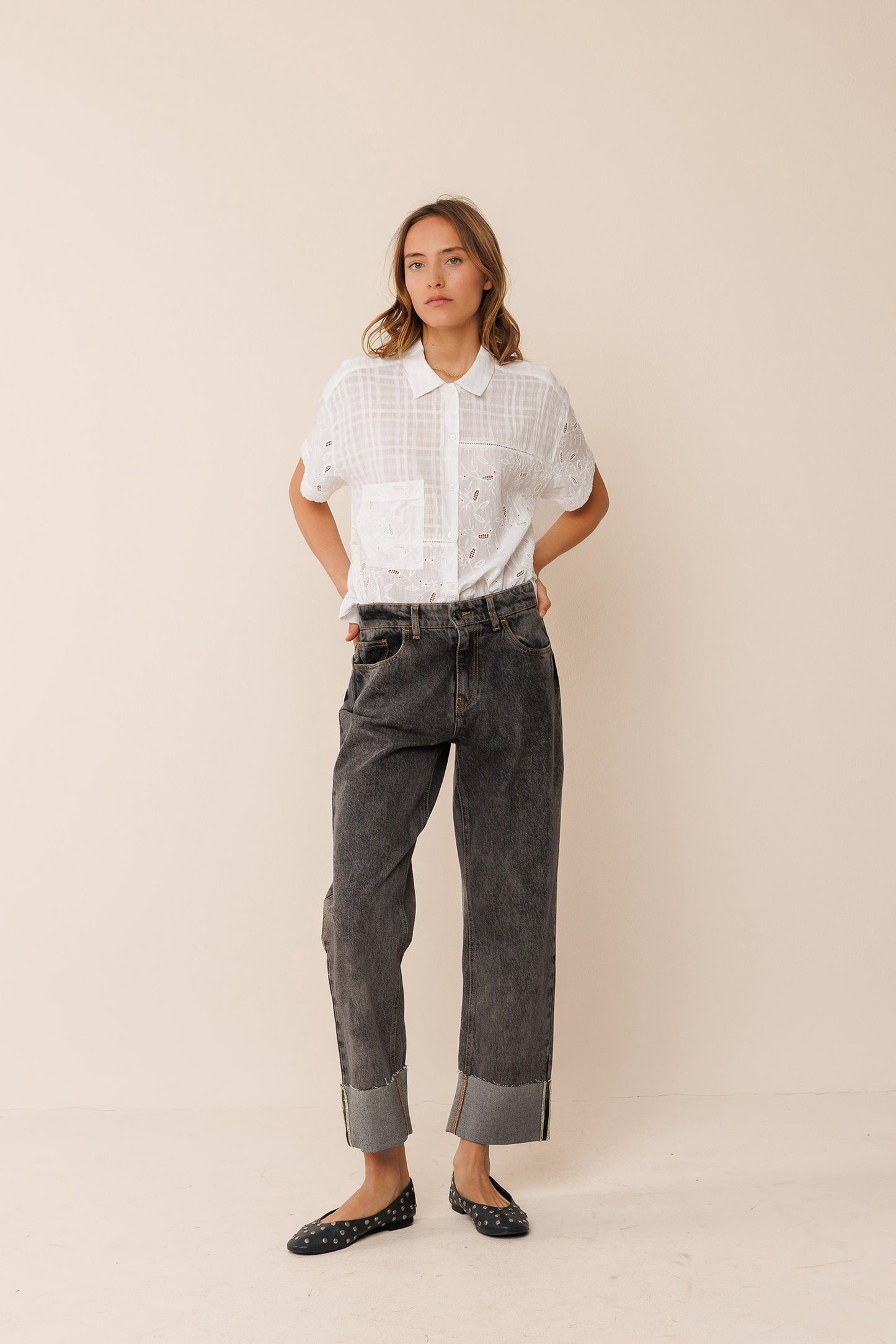 Indi and Cold Denim Jeans Grey