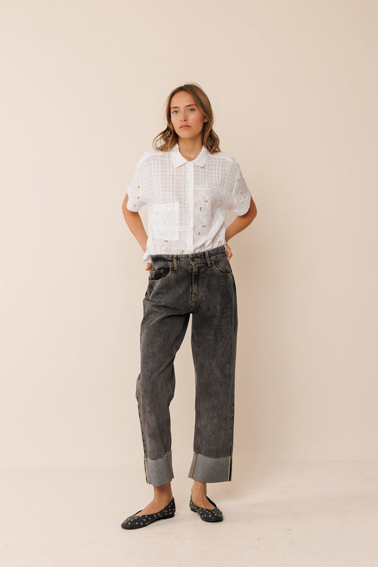 Indi and Cold Denim Jeans Grey