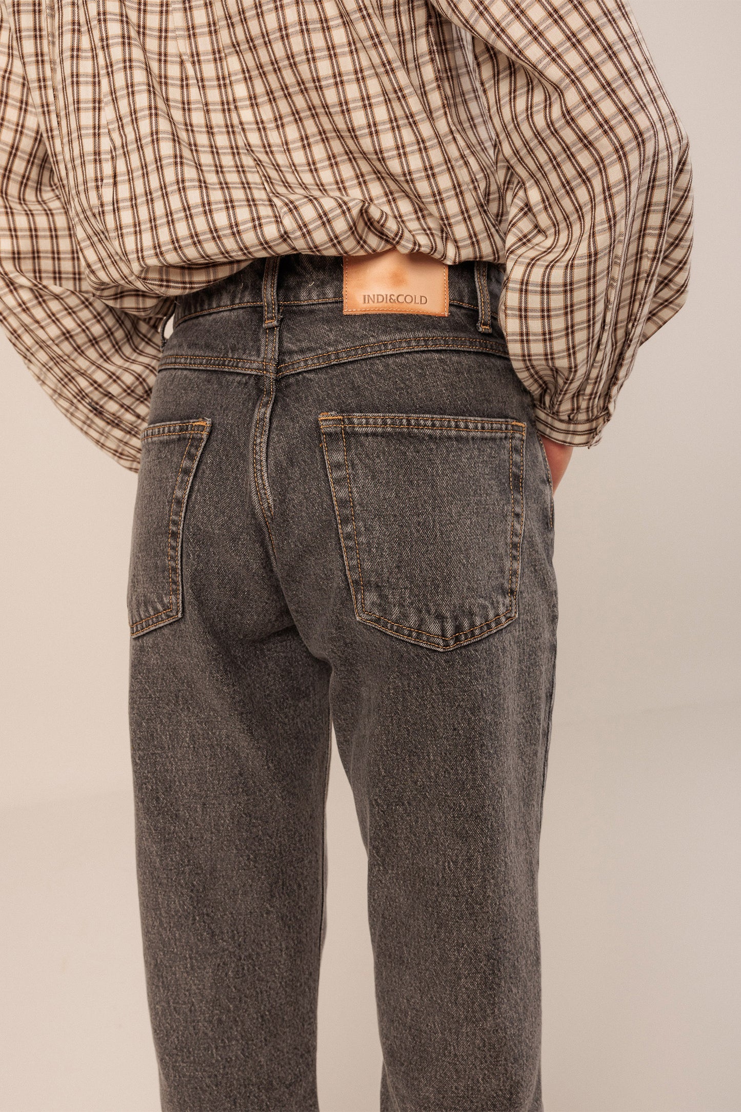 Indi and Cold Denim Jeans Grey