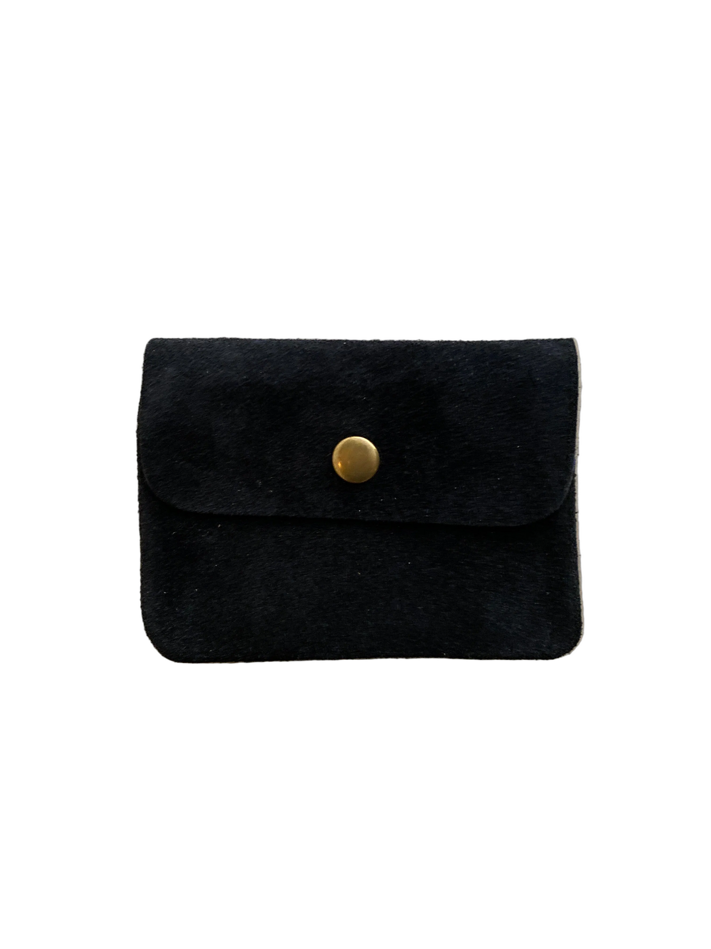 Coin Purse Suede Black