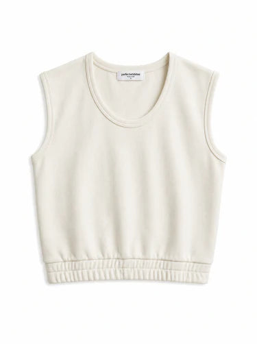 PWT Joy French Terry Tank Ivory
