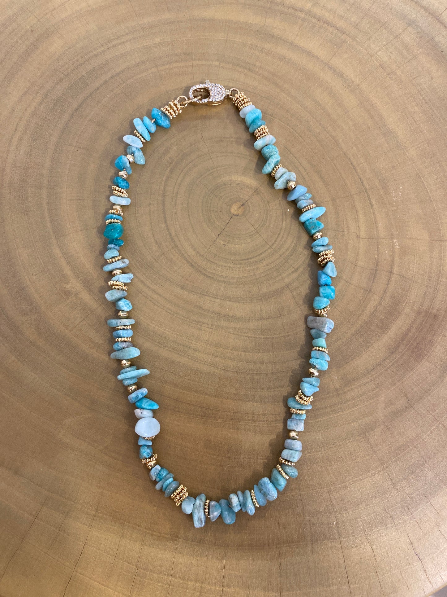 Gas Bijoux Necklace Aloha Turquoise