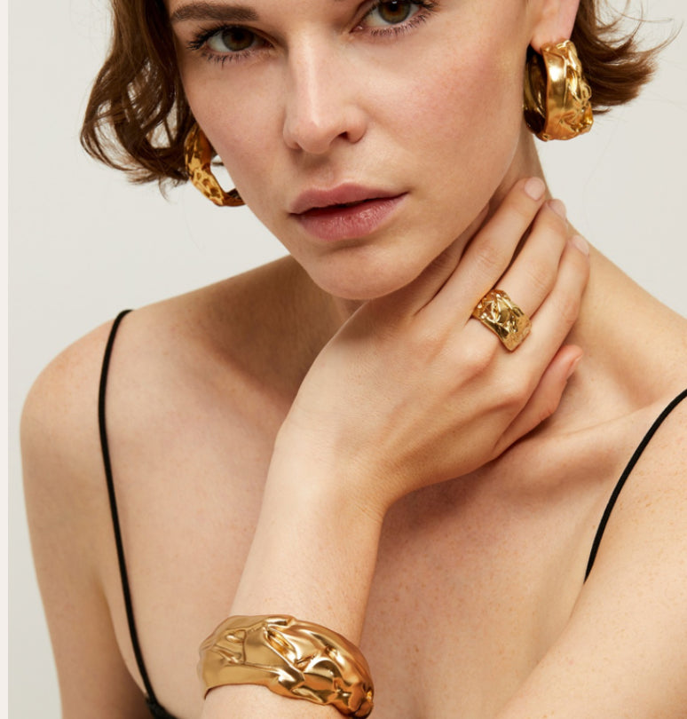 Gas Bijoux Compression Cuff Gold
