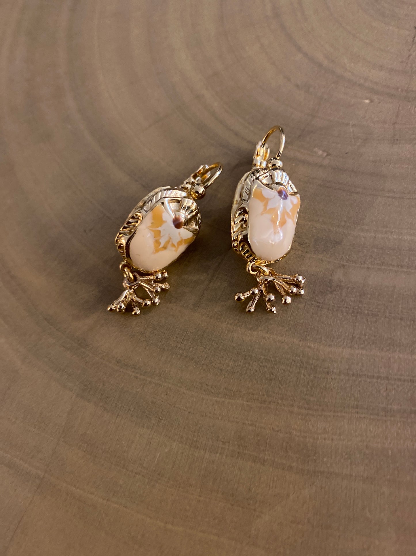 Gas Bijoux Scaramouche Enameled Earrings