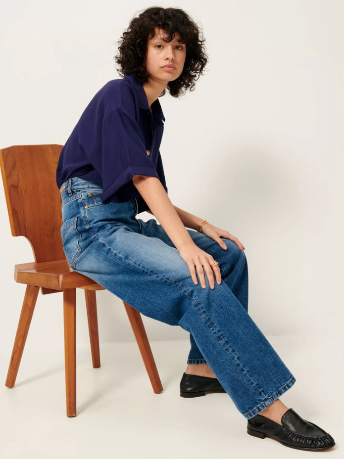 Sessun Ayano Loafers Black Leather