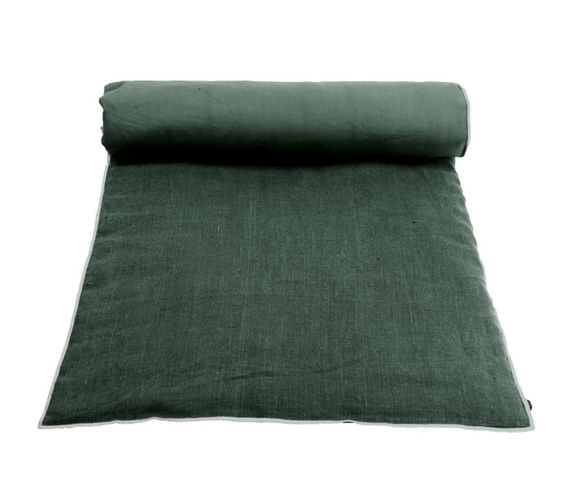 Haomy Linen Bed End Cover Chennai 85x200