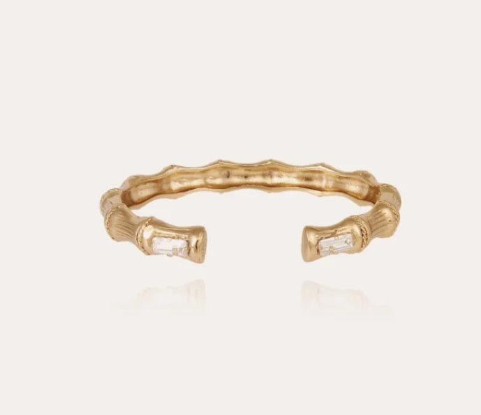 Gas Bijoux Bamboo Strass Bangle