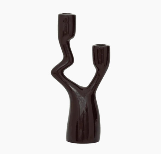 UNC Candle Holder Adora Fudge