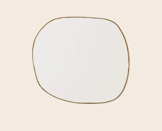 Caravane Ame Brass Mirror Small