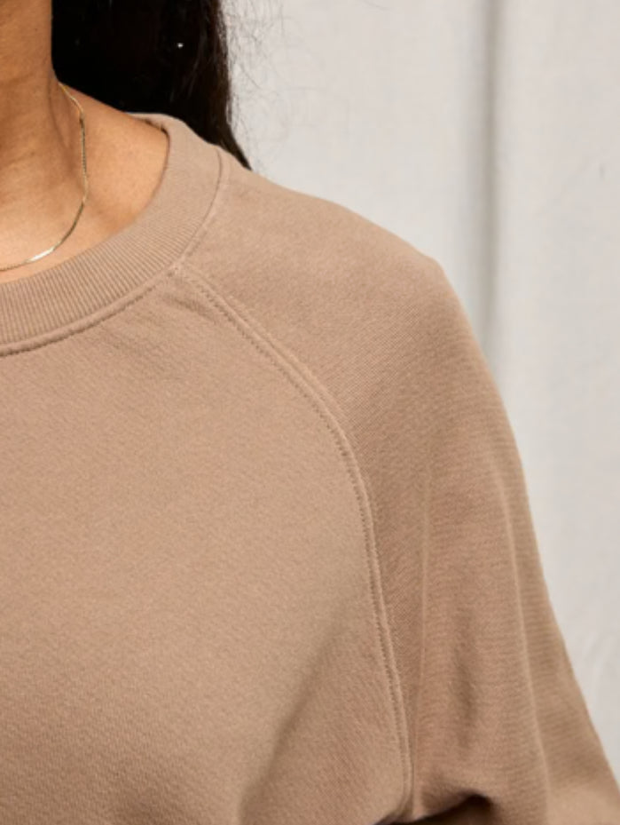 PWT Alexi French Terry Sweatshirt Mocha