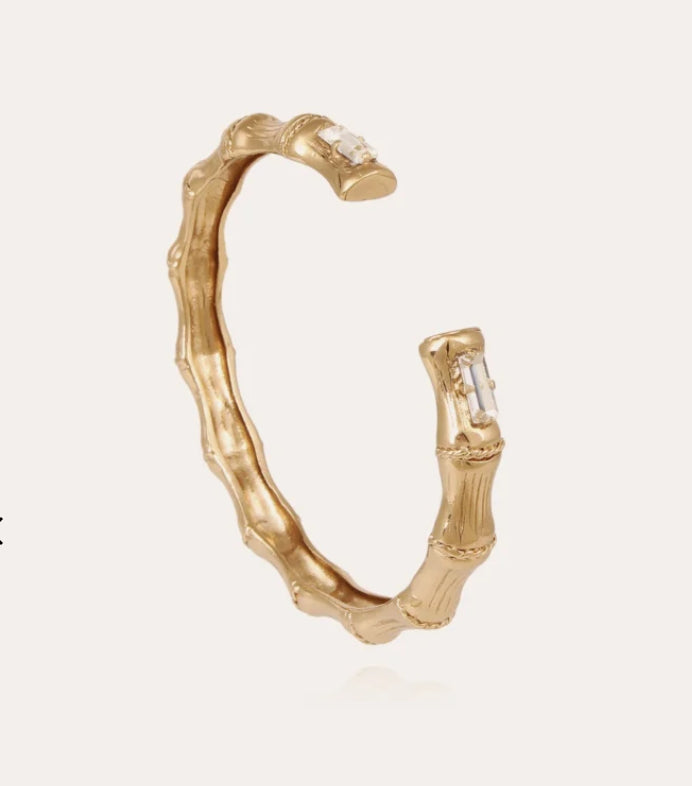 Gas Bijoux Bamboo Strass Bangle