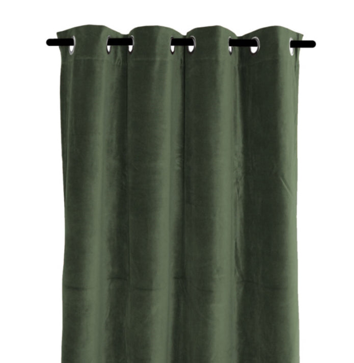 Haomy Delhi Velvet Curtain Drop