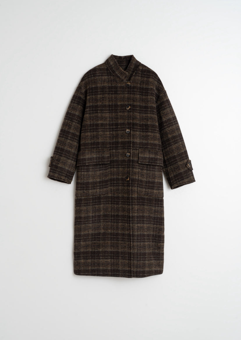 Indi & Cold Check Coat