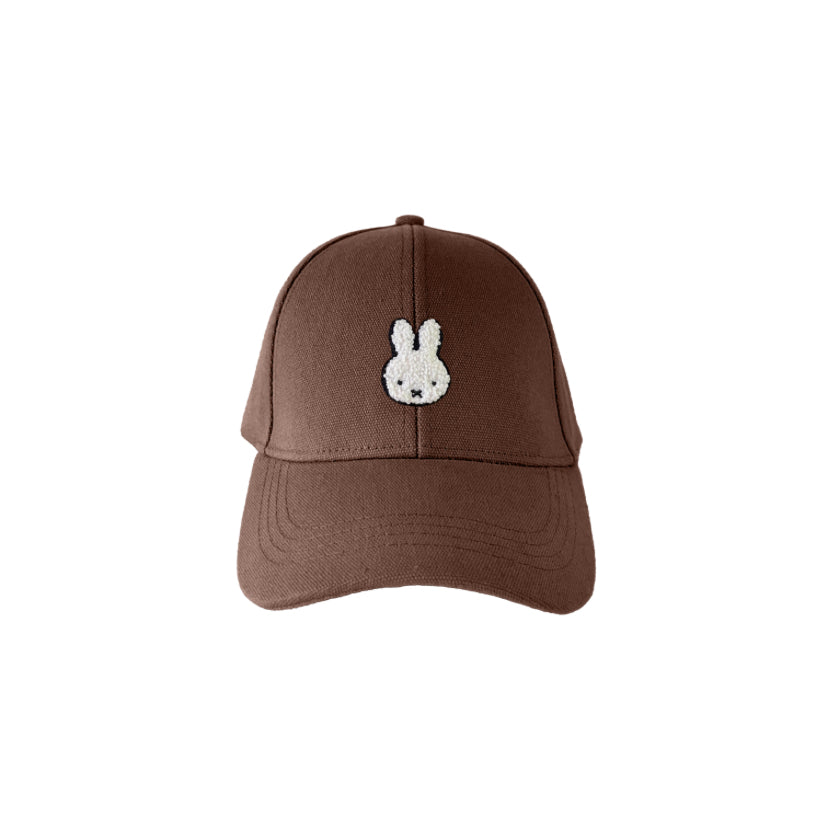 Miffy Canvas Cap Brown