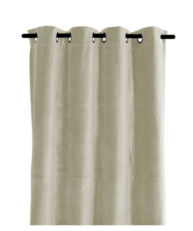 Haomy Delhi Velvet Curtain Drop