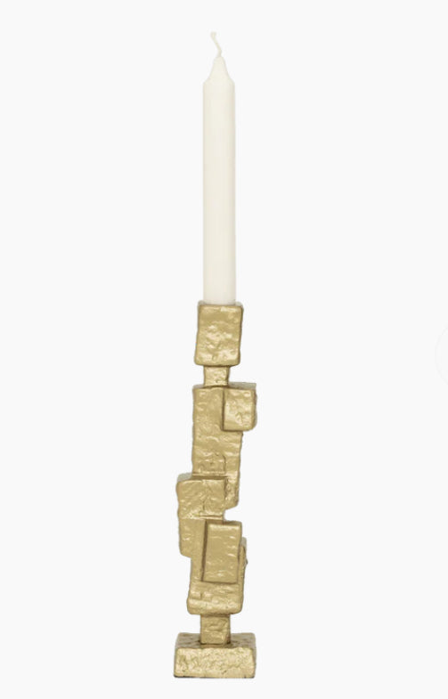 UNC Candle Holder Mona Gold metal