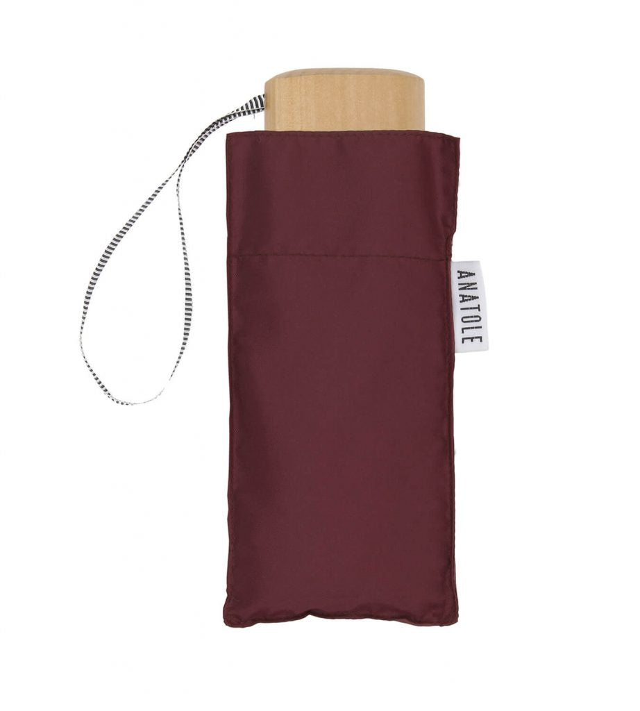 ANATOLE Burgundy micro umbrella GERMAIN