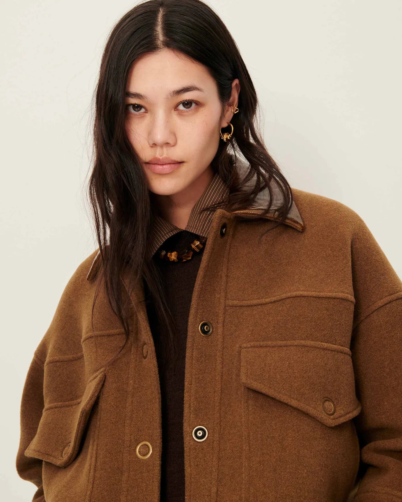 Sessun Edfinlay Short Coat Camel