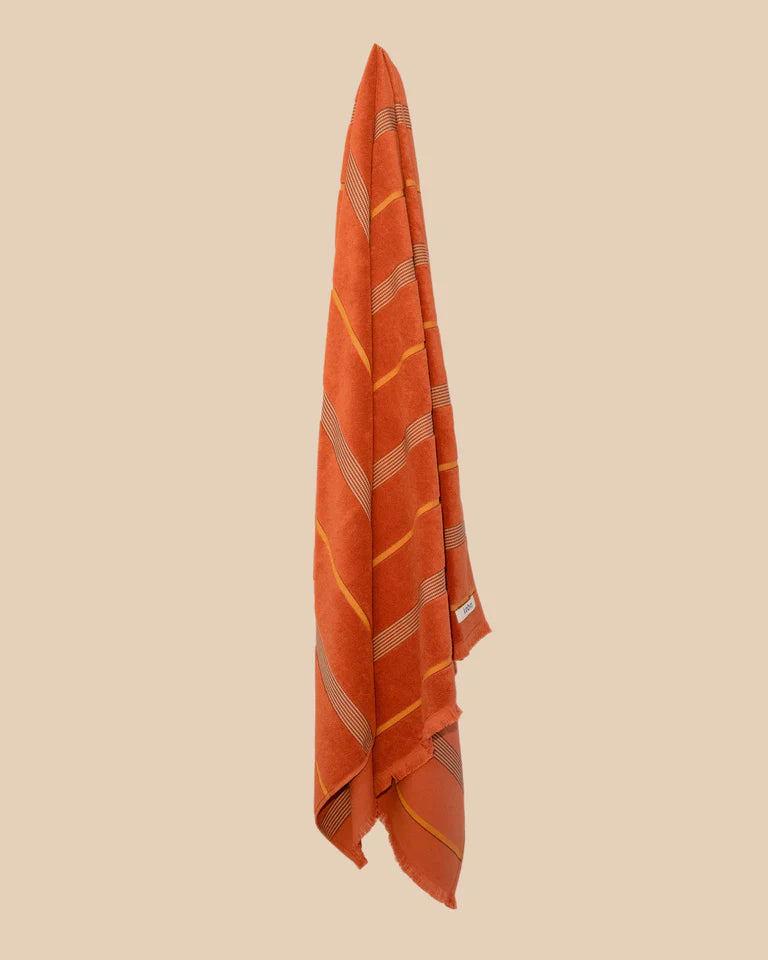 Kobn Beach or Bath Towel Tamarillo
