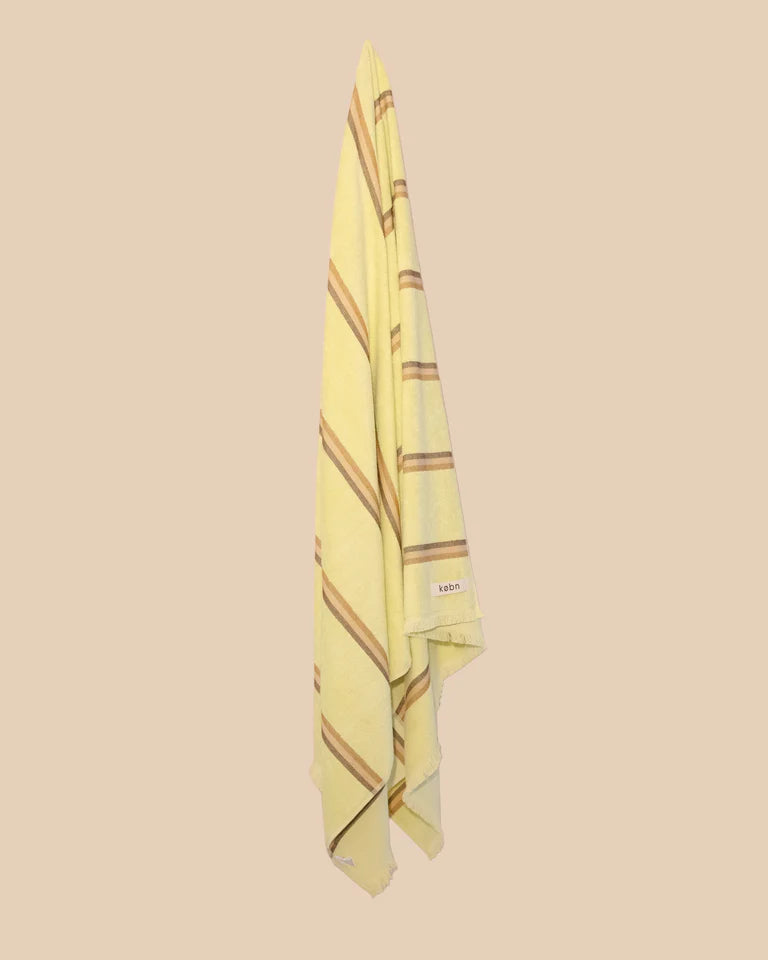 Kobn Beach or Bath Towel Citrus