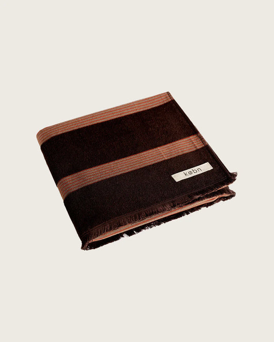 Kobn Beach or Bath Towel Umber