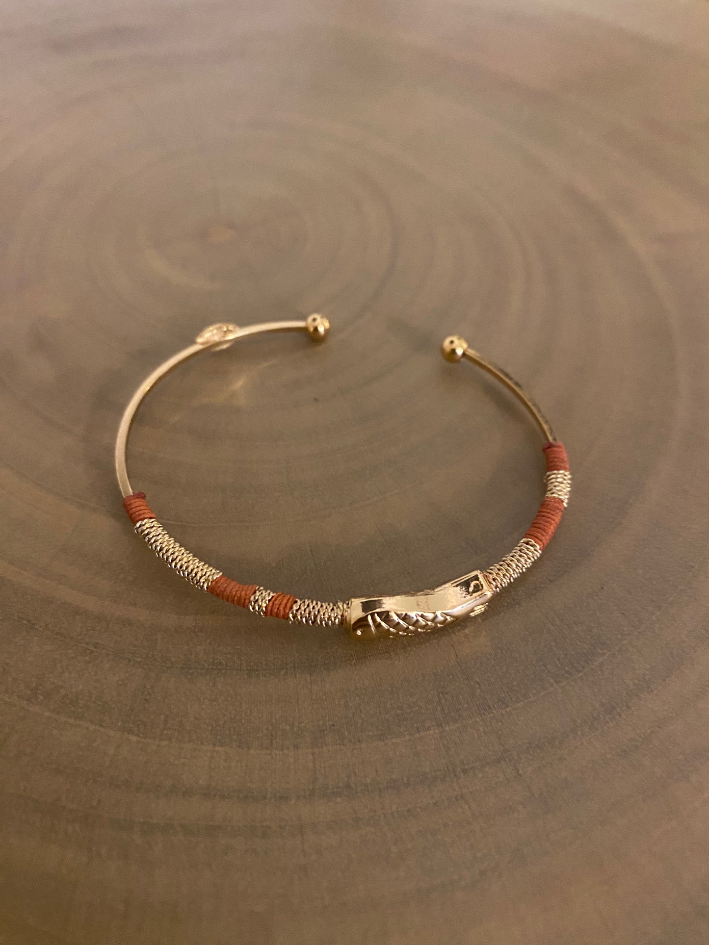 Gas Bijoux Bangle Zanzibar Fish