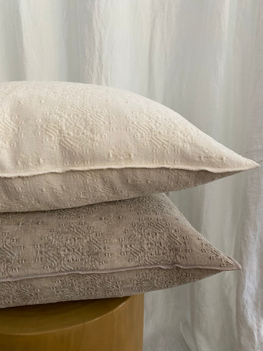 Maison de Vacances Cushion Stone Washed Jacquard Kilim 40x60