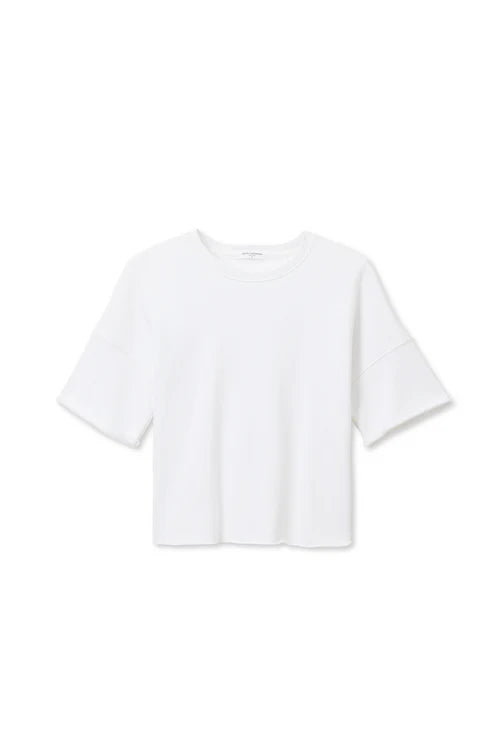 PWT Ezra Short Sleeve Sweatshirt White