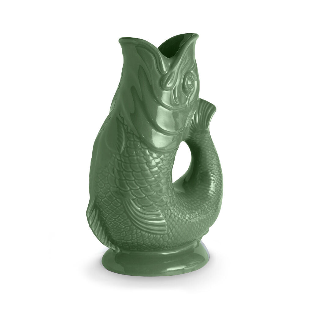 Wade Fish Jug Forest Green