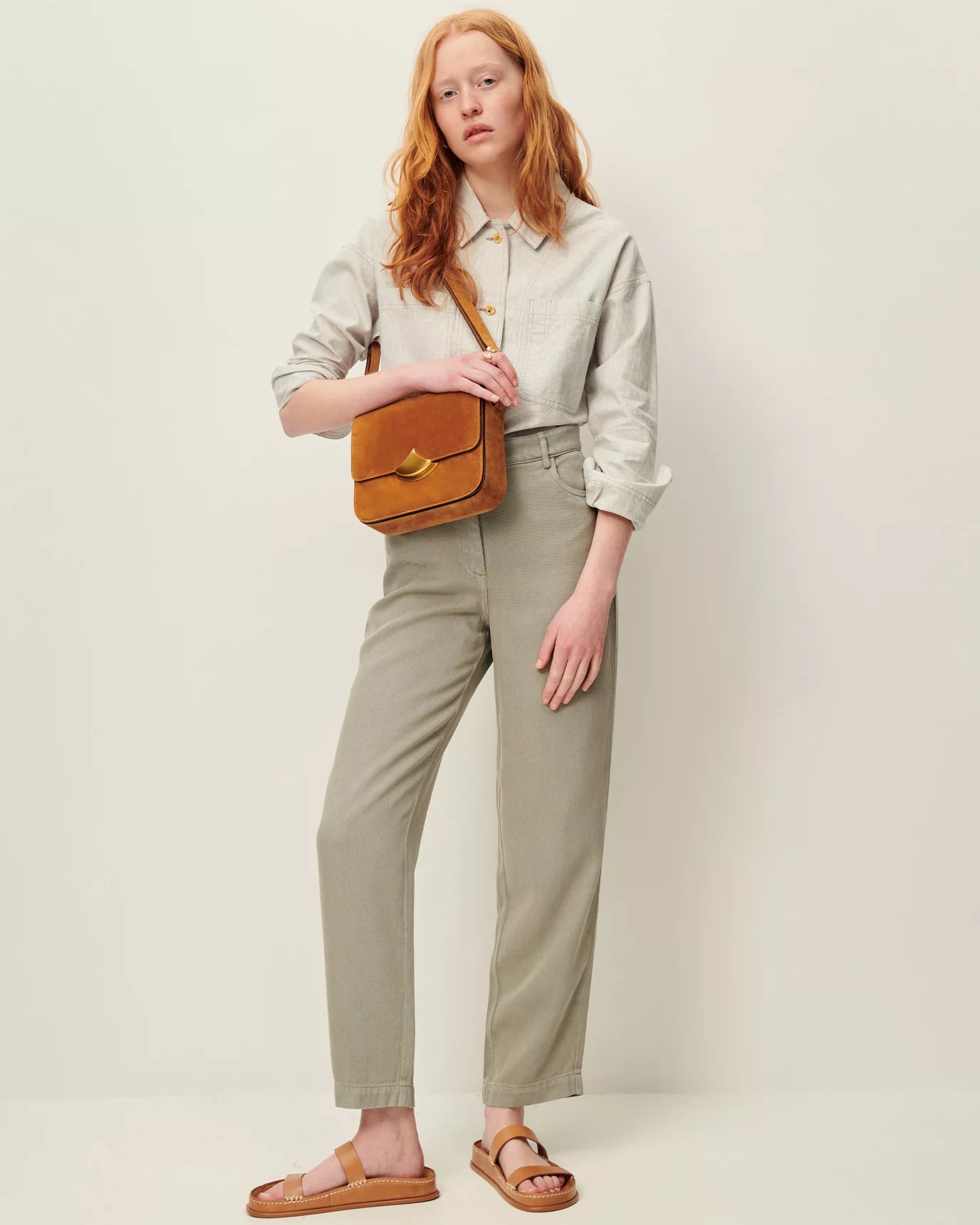 Sessun Diviluz Bag Honey Suede