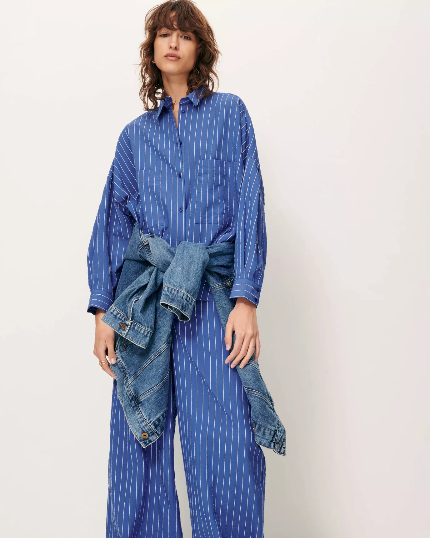 Sessun Provencia Pants Blue Stripes