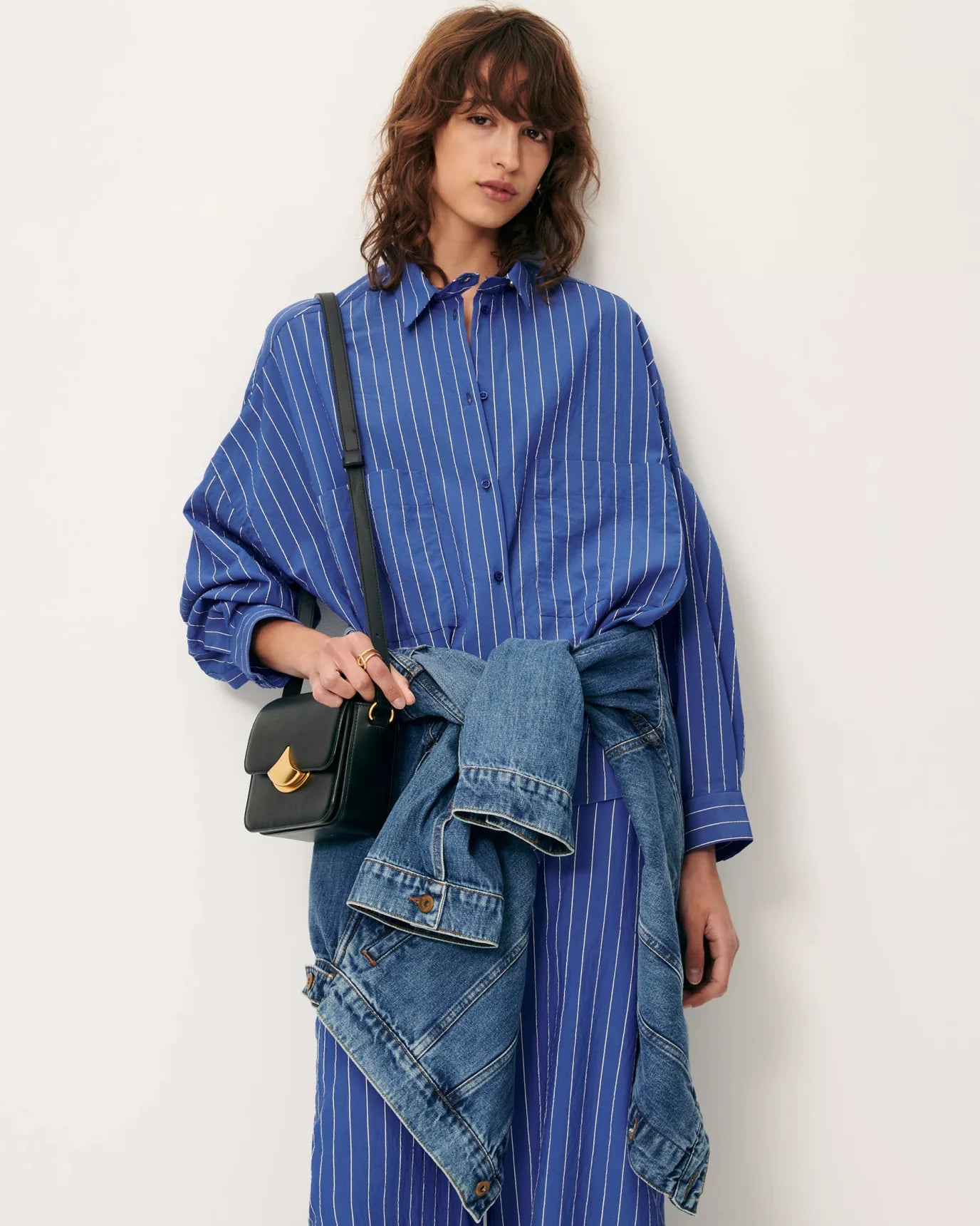 Sessun Fontania Shirt Blue Stripes