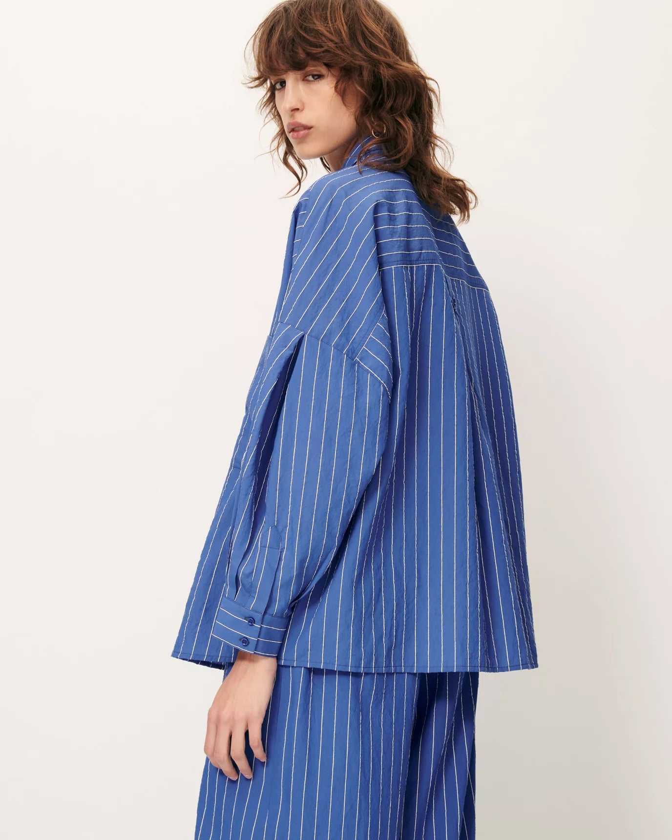 Sessun Fontania Shirt Blue Stripes