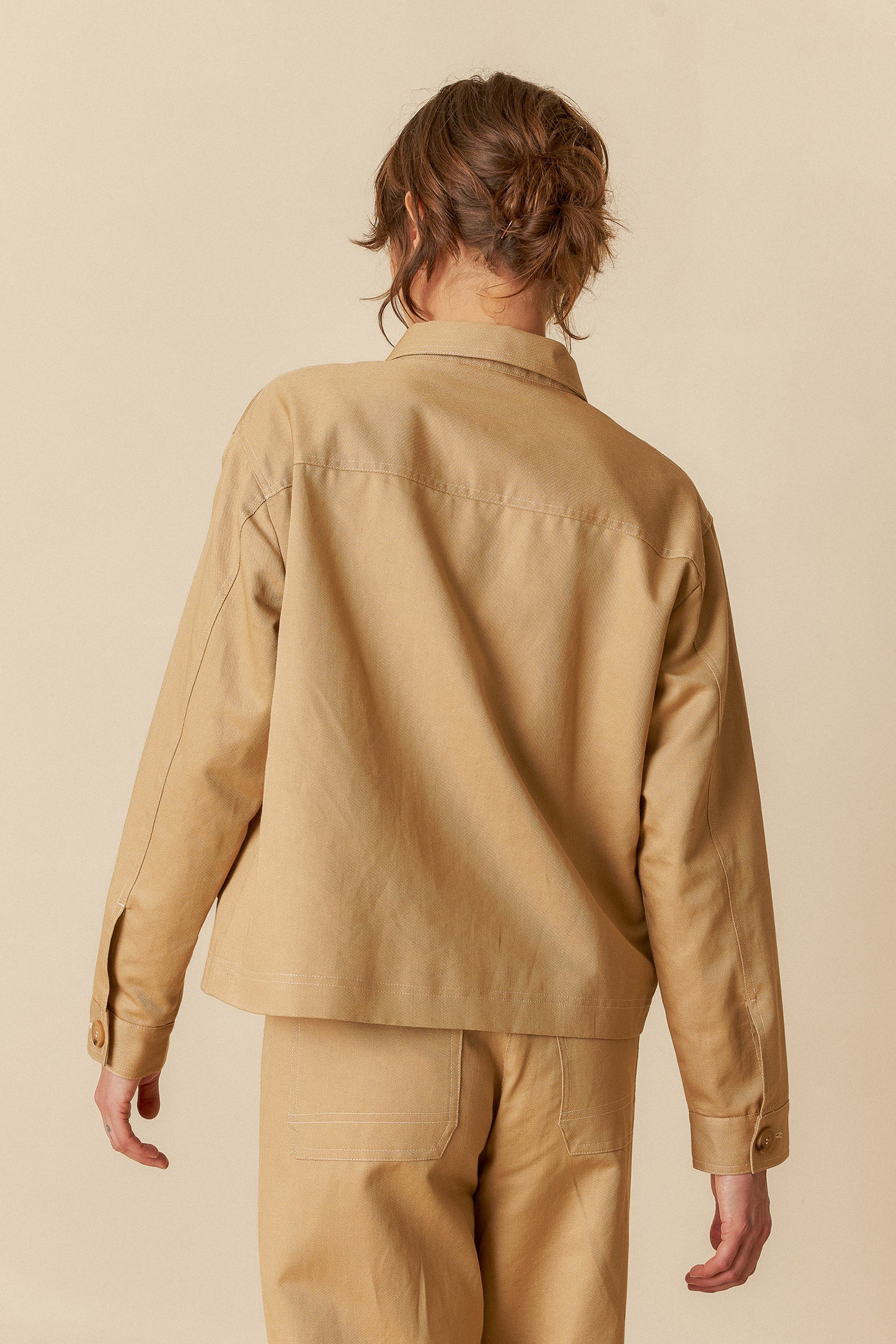 Indi & Cold Jacket Sand