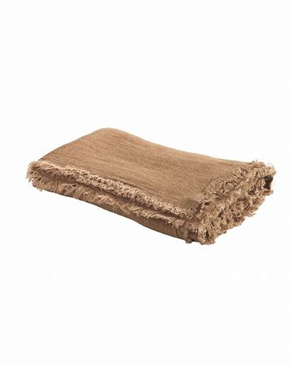Maison de Vacances Washed Linen Crepon Throw Vice Versa