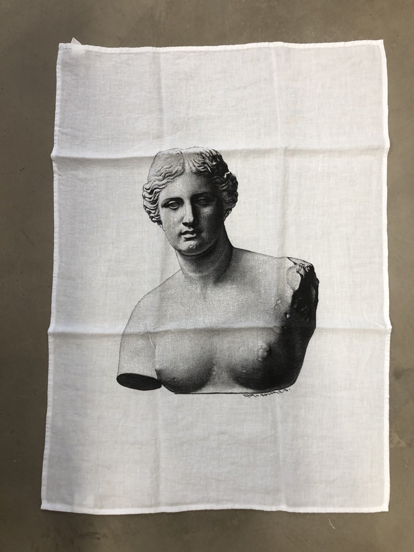 Linen Tea Towel Milo