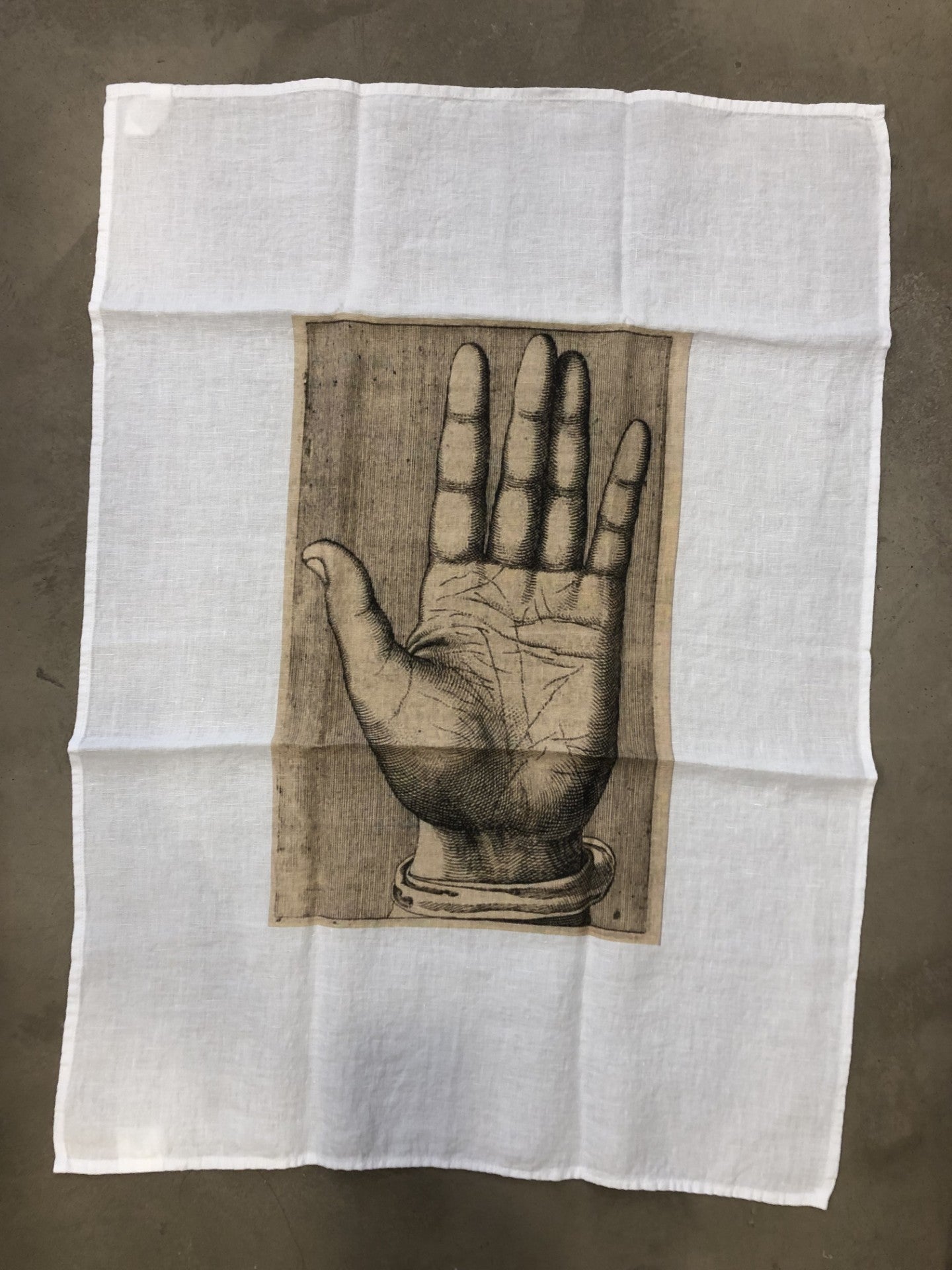 Linen Tea Towel Hand